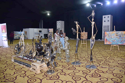 Some artworks displayed at a previous exhibition Some artworks displayed at a previous exhibition